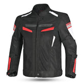 BELA SPRINTER Moto Textil Casaco Preto Vermelho